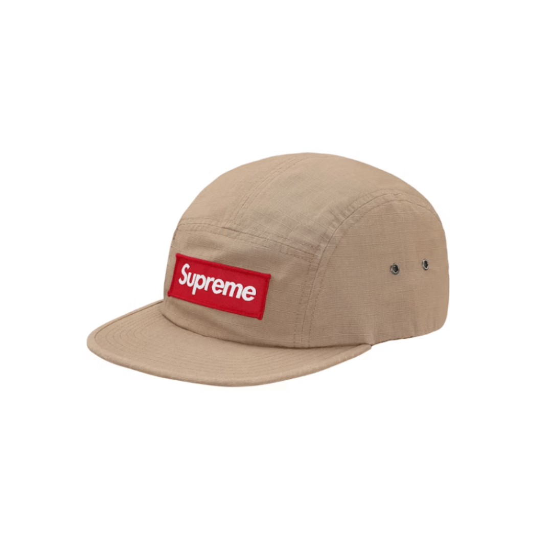 Supreme Metal D-Ring Camp Cap Khaki