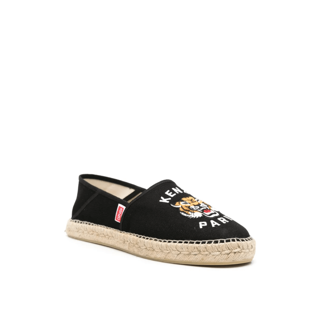 'Kenzo Lucky Tiger' canvas espadrilles