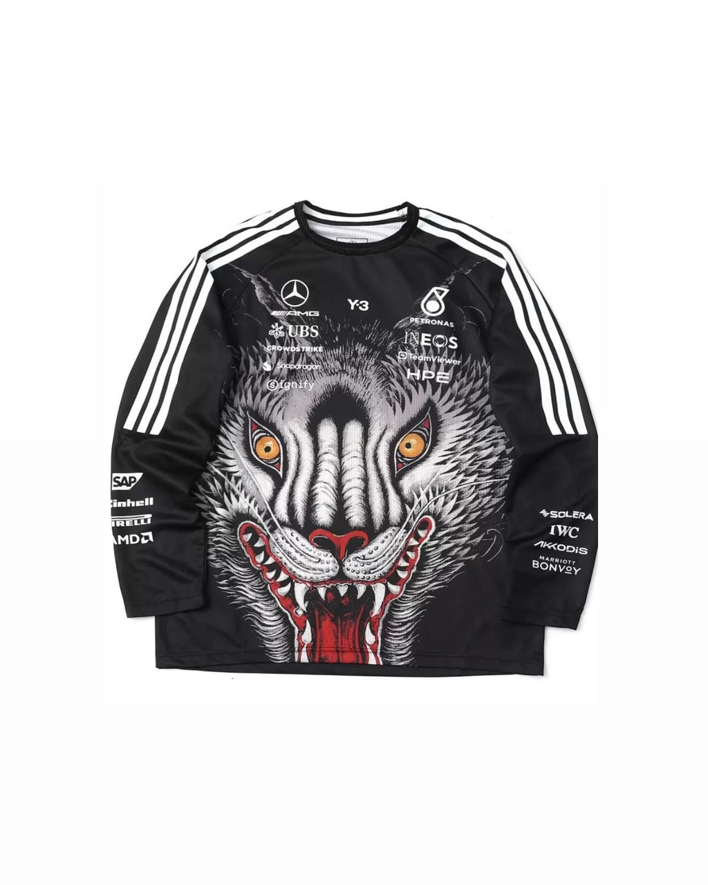 Y3 x Mercedes AMG F1 Jersey Longsleeve 2026