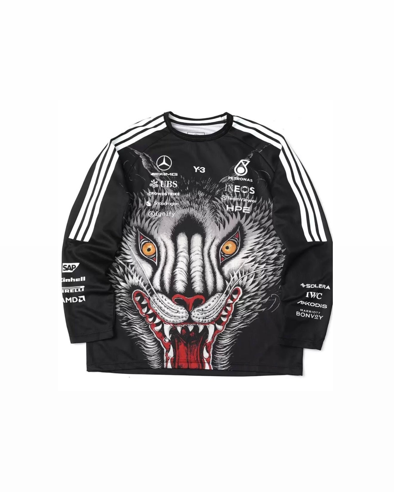 Y3 x Mercedes AMG F1 Jersey Longsleeve 2026