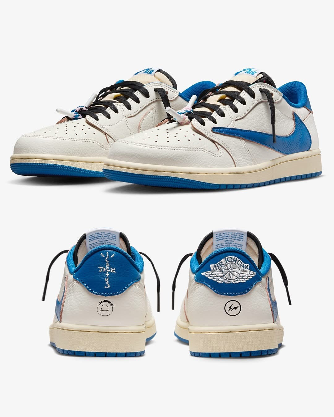 Travis Scott x Fragment x Nike Aj1 Low 2.0