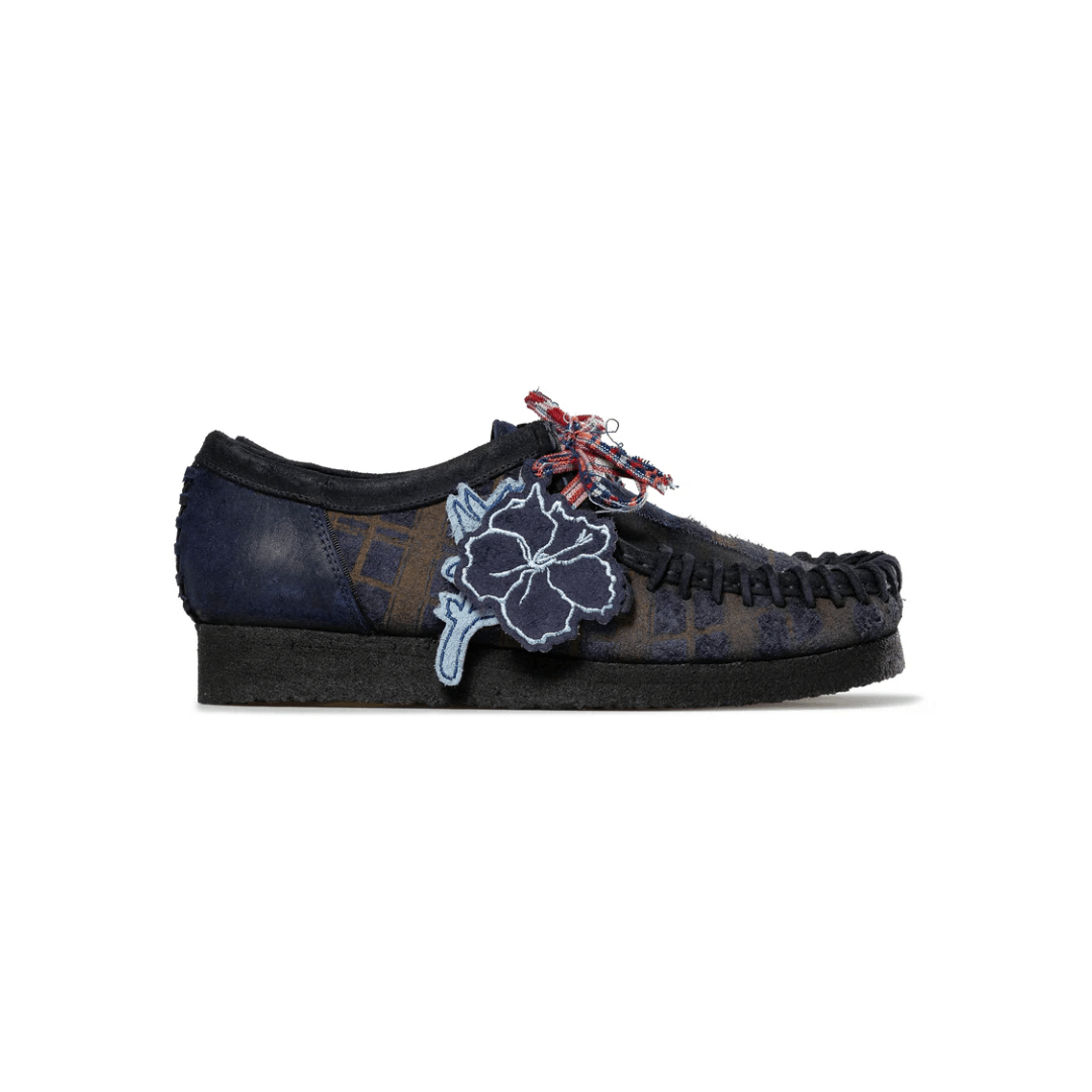 Clarks x Nicholas Daley Wallabee | Navy Combi