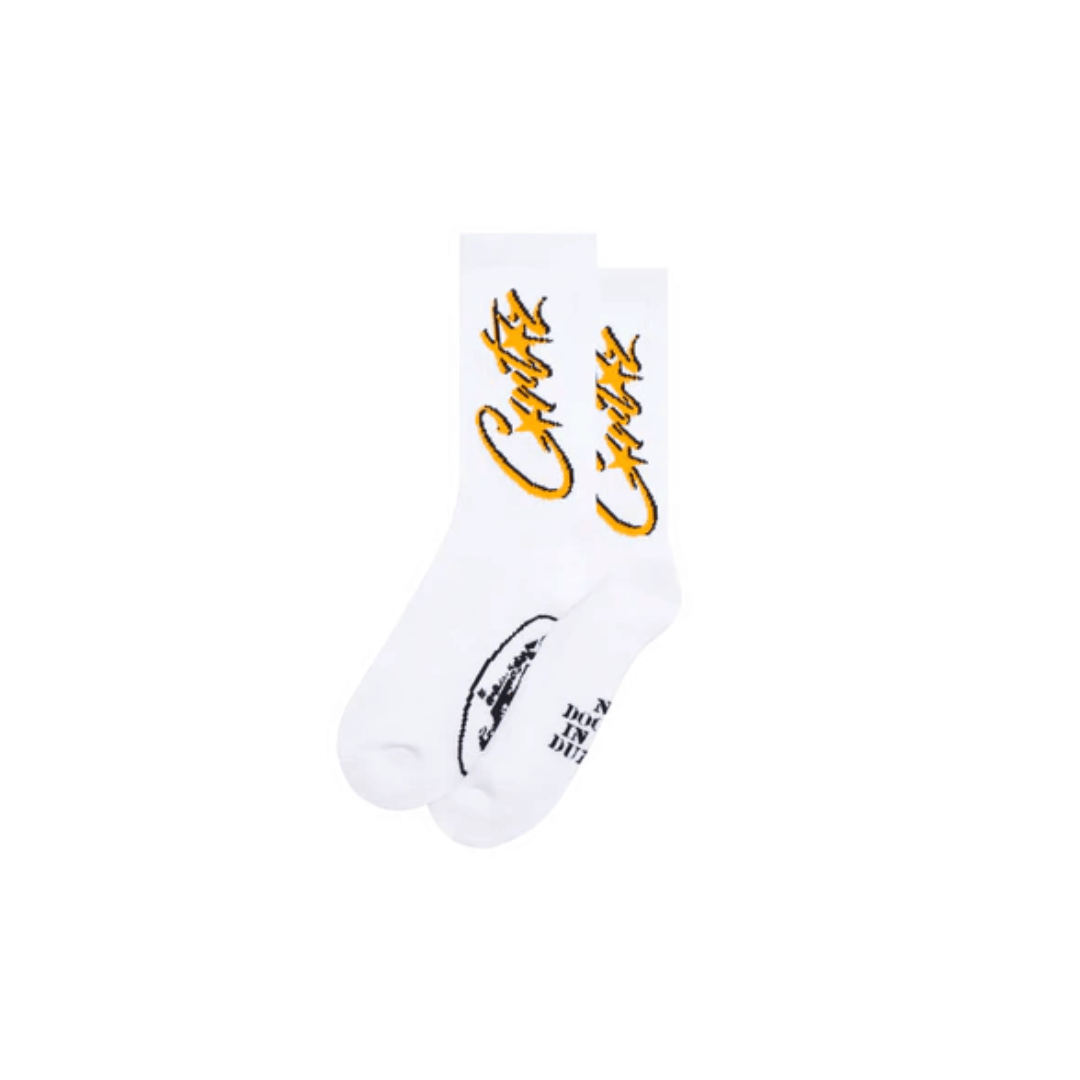 Corteiz OG Allstarz Socks [White]