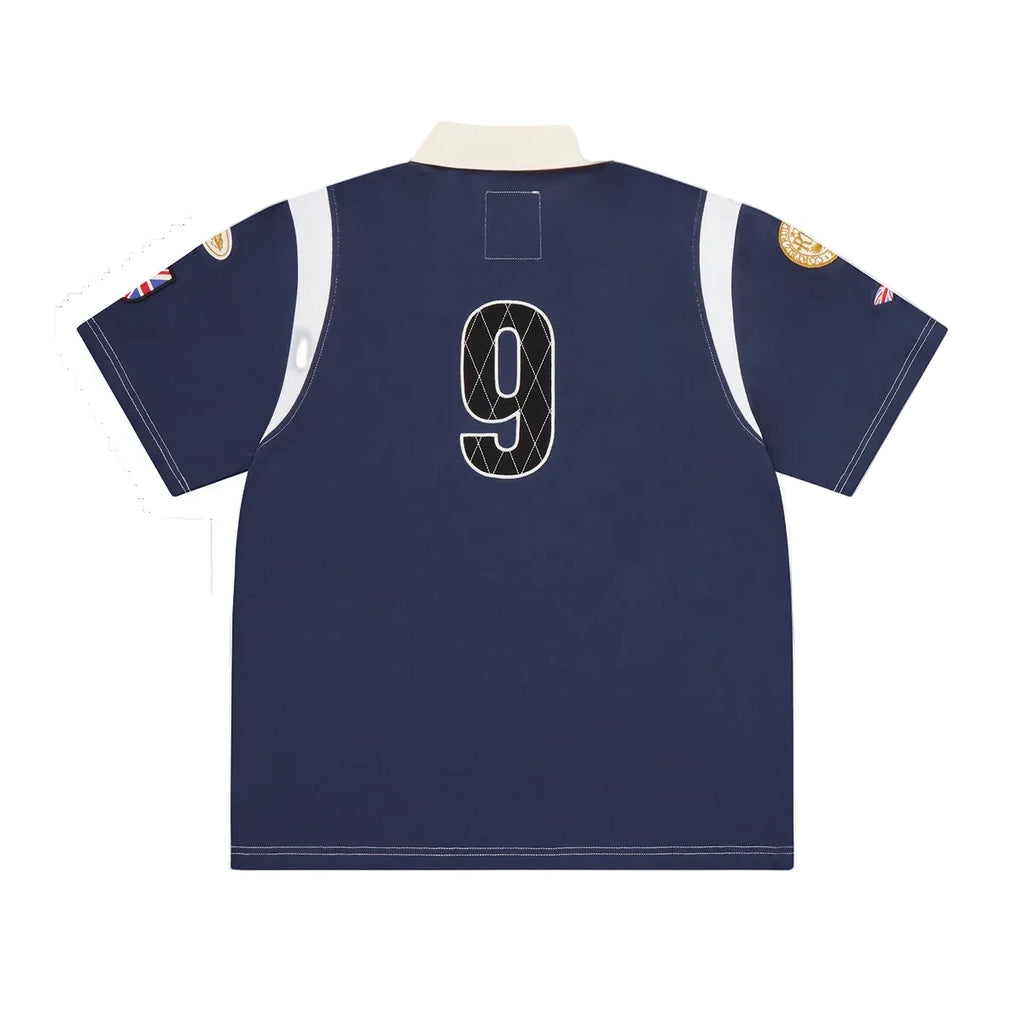 Corteiz Alpine Polo Shirt RSLM Navy
