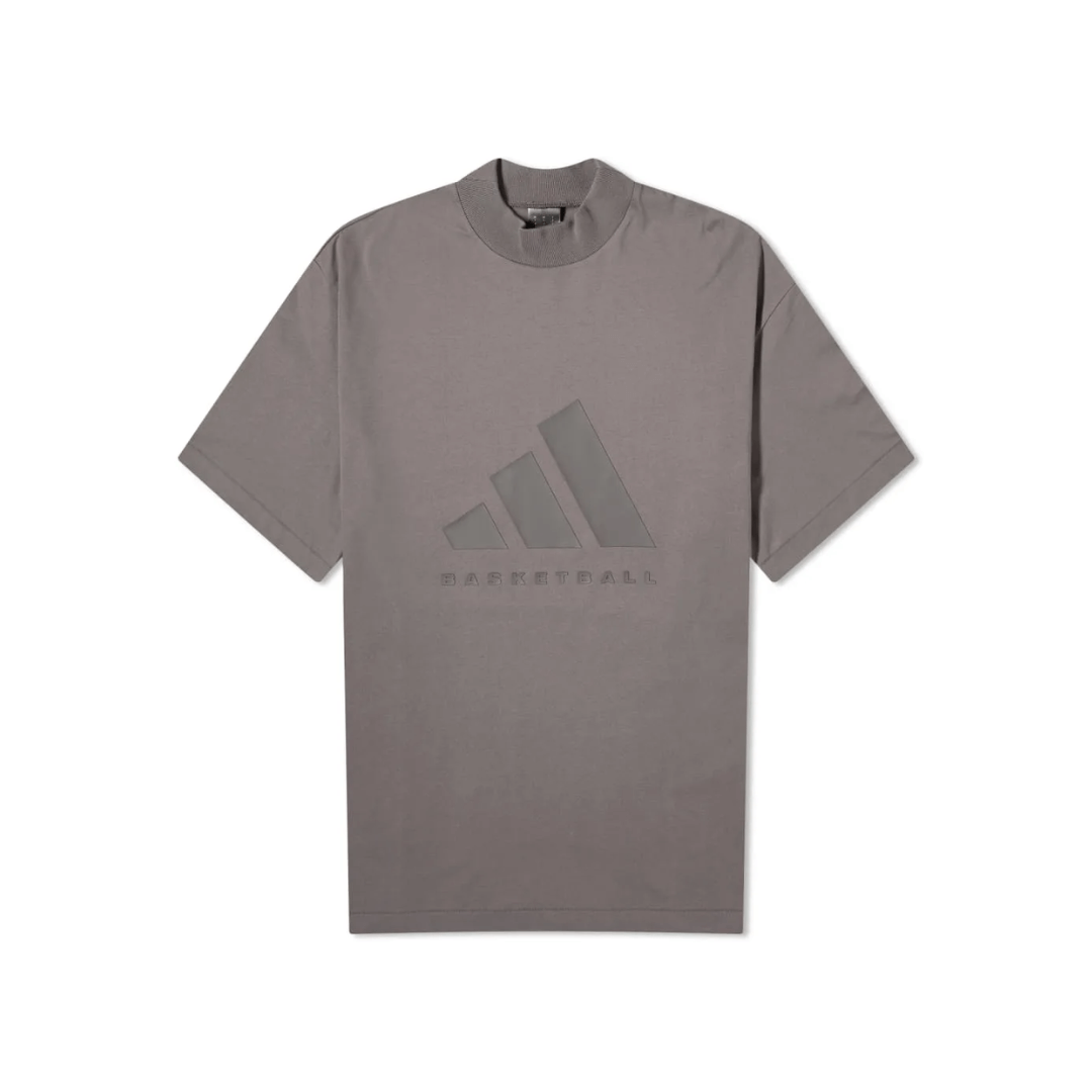 Adidas Basketball T-Shirt ‘Charcoal’