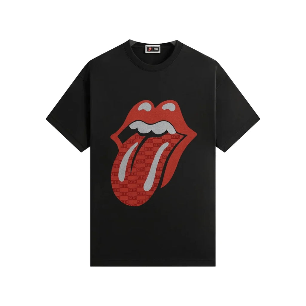 Kith For The Rolling Stones Monogram Tongue Tee