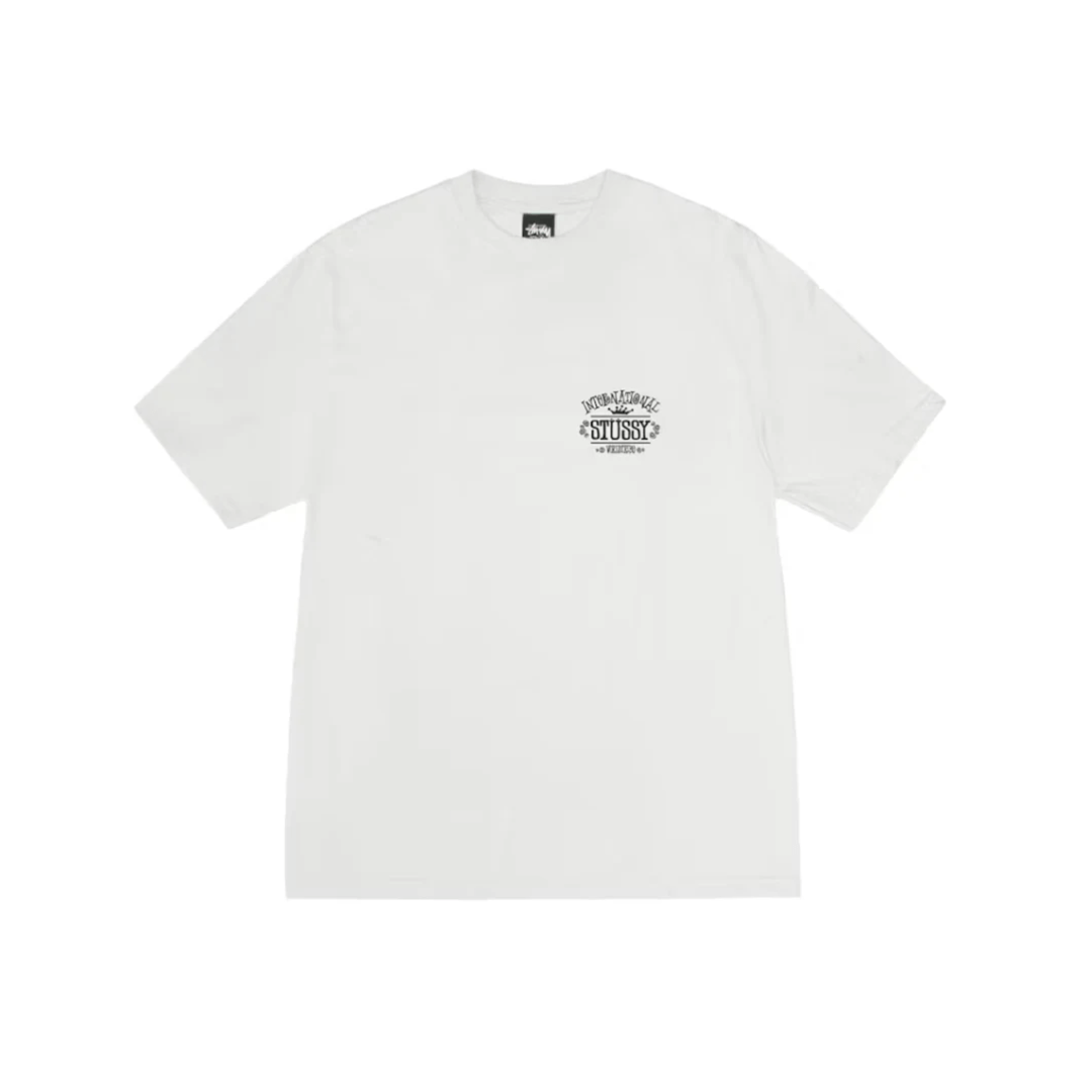 Stussy Worldwide Pigment Dyed Tee White