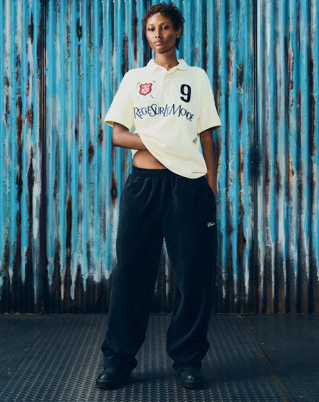 Corteiz Alpine Polo Shirt RSLM Cream