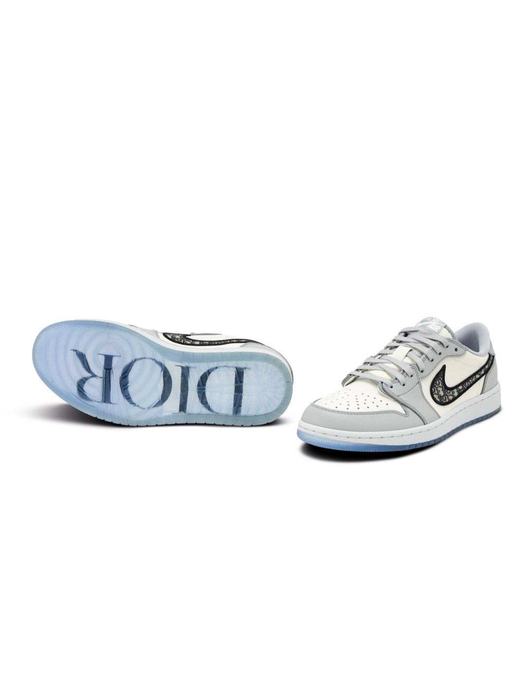 Dior x Nike Air Jordan 1 Low Grey