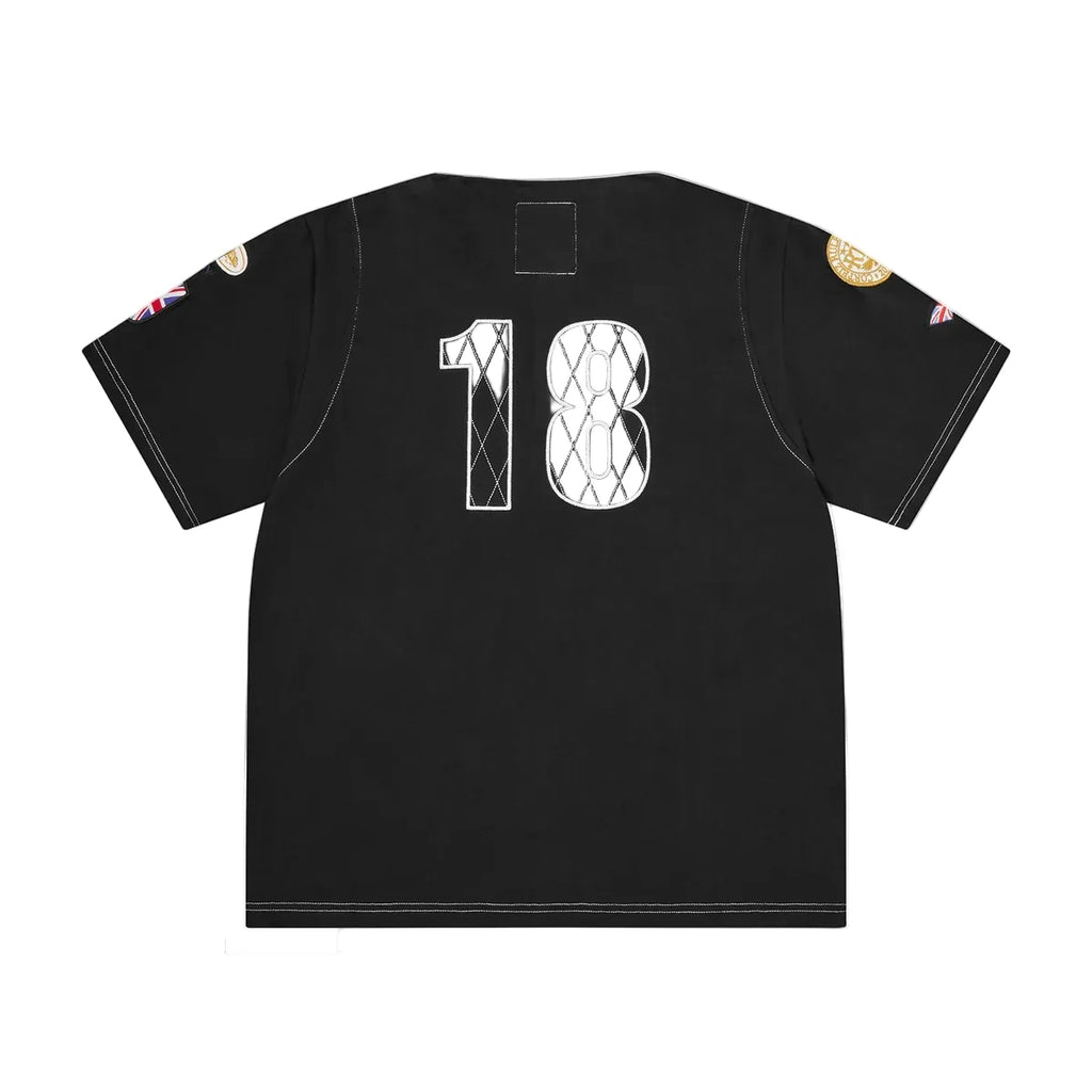 Corteiz Alpine Polo Shirt RSLM Black