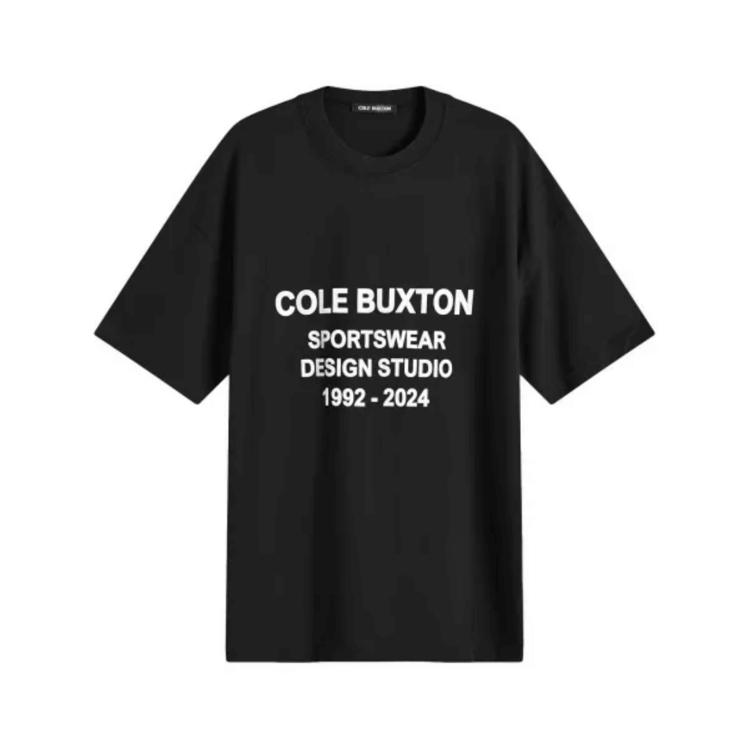 Cole Buxton Design Studios T-Shirt Black