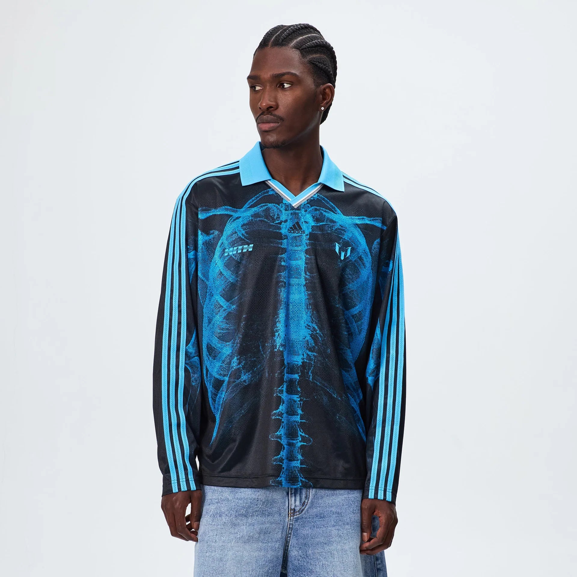 Kith & Adidas for Messi Skull Jersey