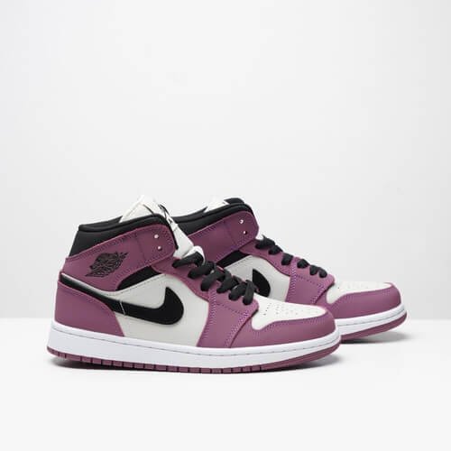 Nike Air Jordan 1 Mid Berry Pink / Light Mulberry (WMNS)