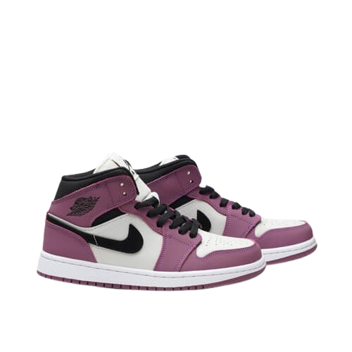 Nike Air Jordan 1 Mid Berry Pink / Light Mulberry (WMNS)