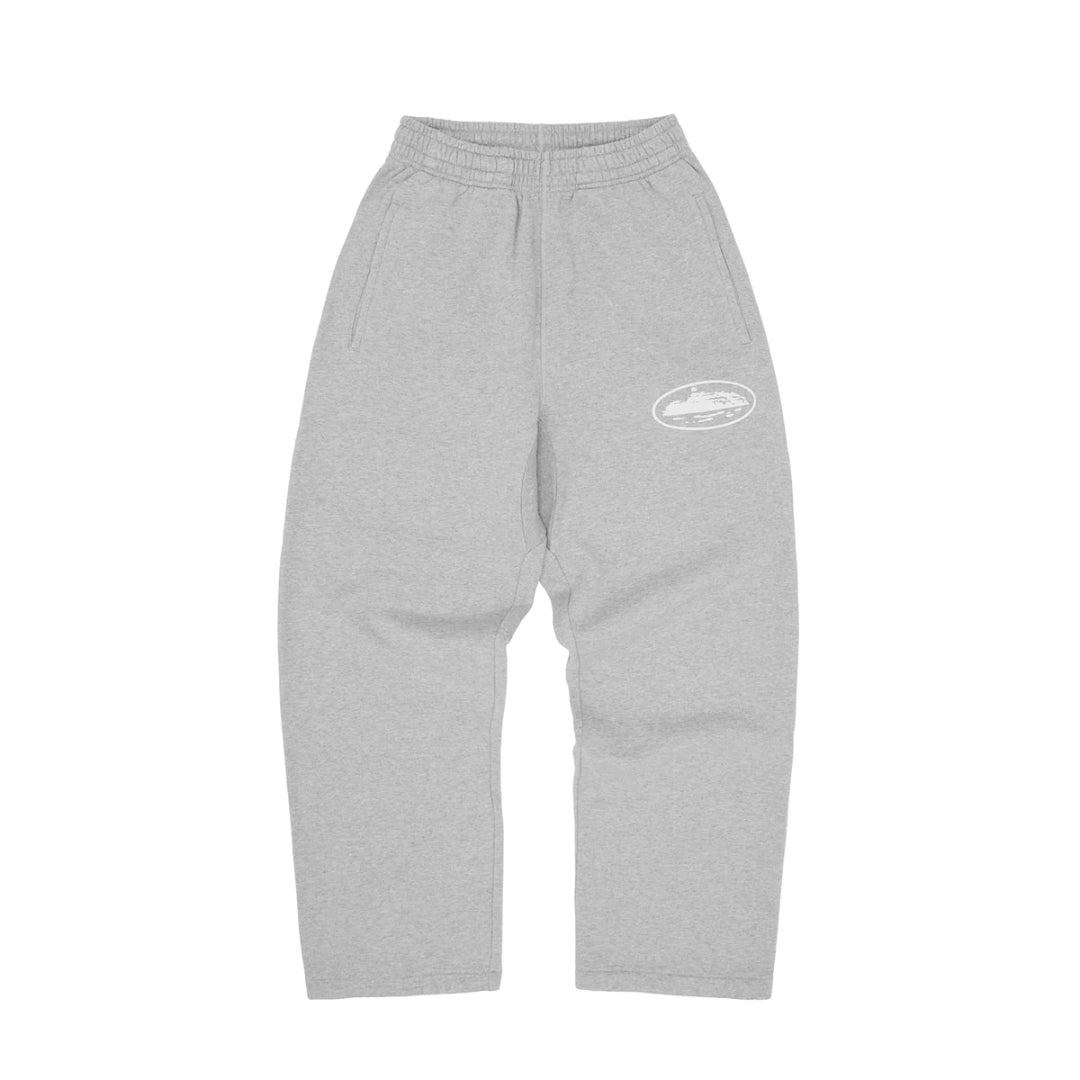 Island Puff Print Open Hem Sweatpant