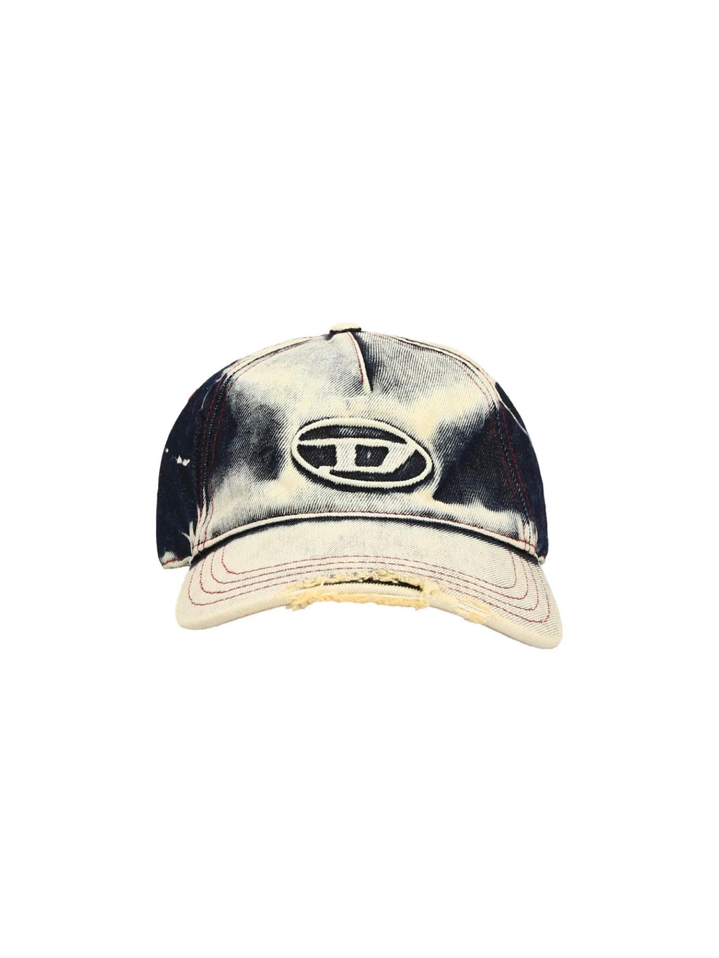Diesel Washed Logo Patch Baseball Cap