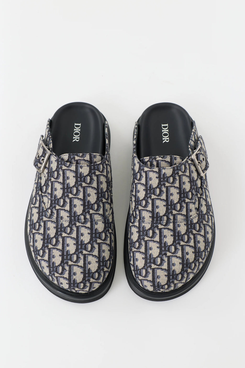 Dior Oblique Jacquard Mule Slide Sandal