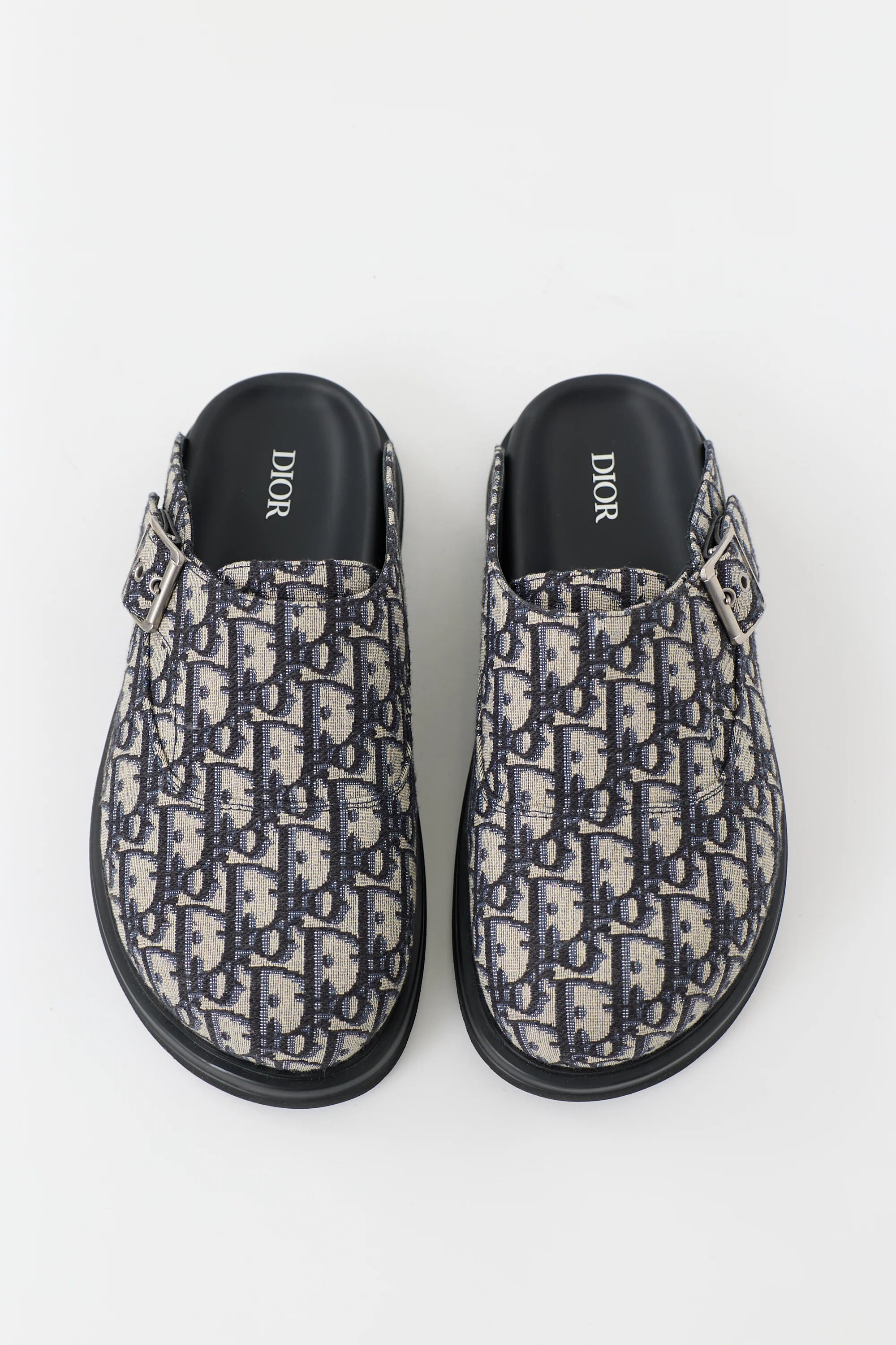 Dior Oblique Jacquard Mule Slide Sandal