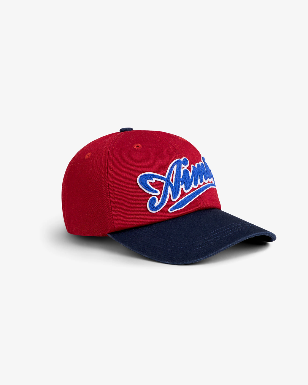 Aime Leon Dore Washed Cycling Logo Hat Red