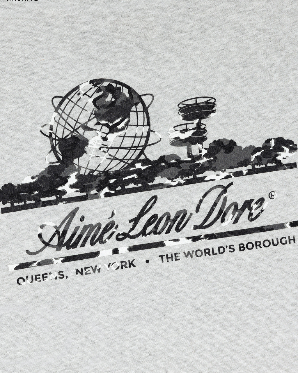 Aime Leon Dore Rowing Tee Camo Unisphere Tee