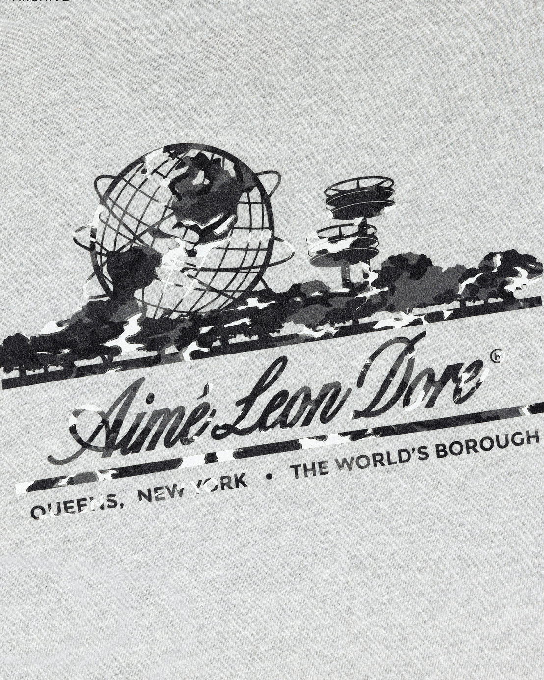 Aime Leon Dore Rowing Tee Camo Unisphere Tee