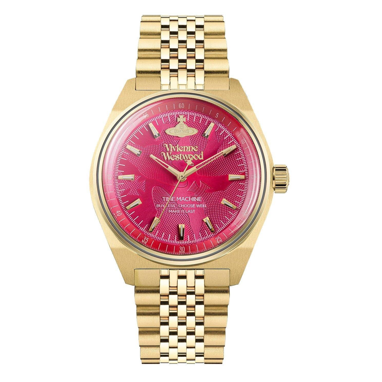 Vivienne westwood lady sydenham watch ruby gold