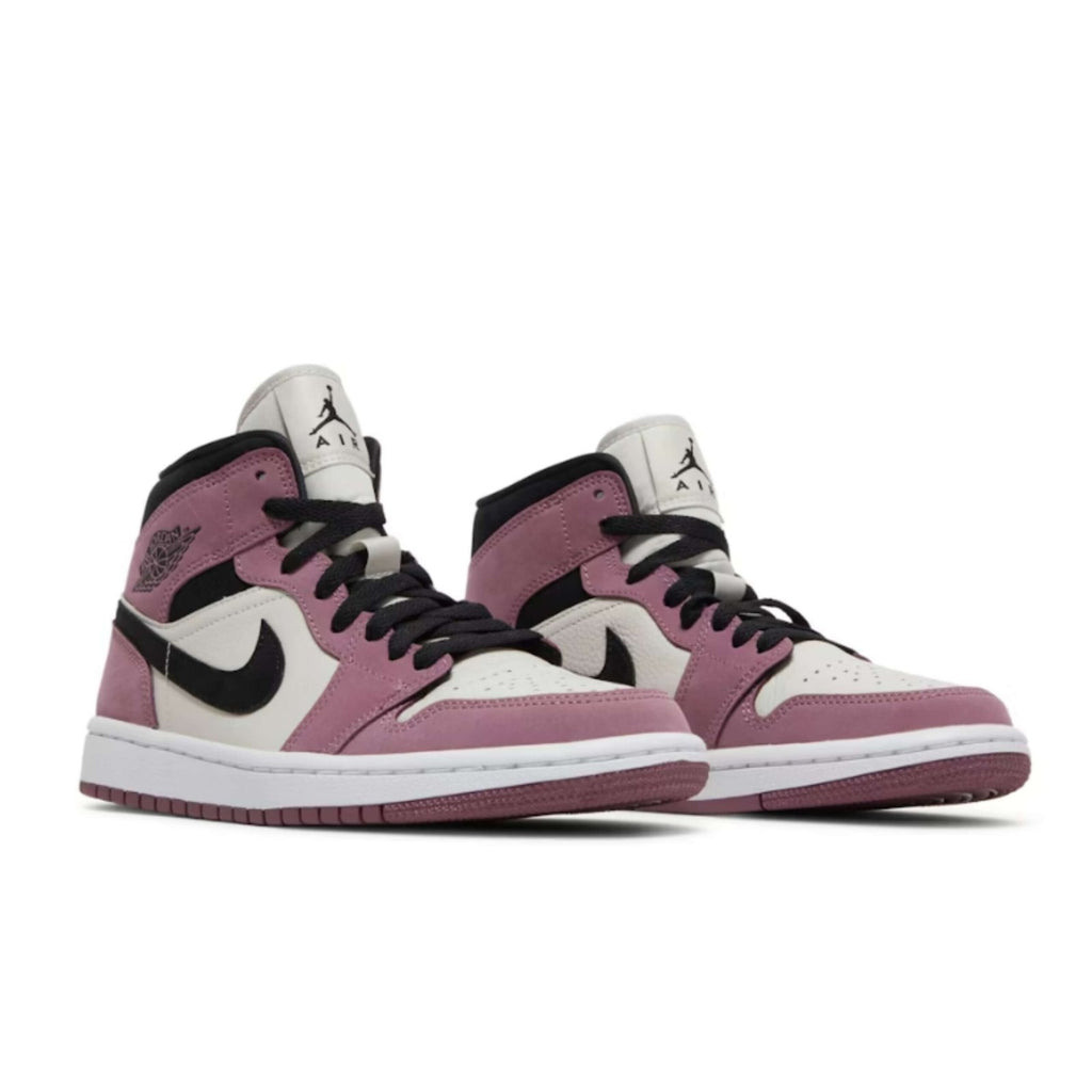 Nike Air Jordan 1 Mid Berry Pink / Light Mulberry (WMNS)