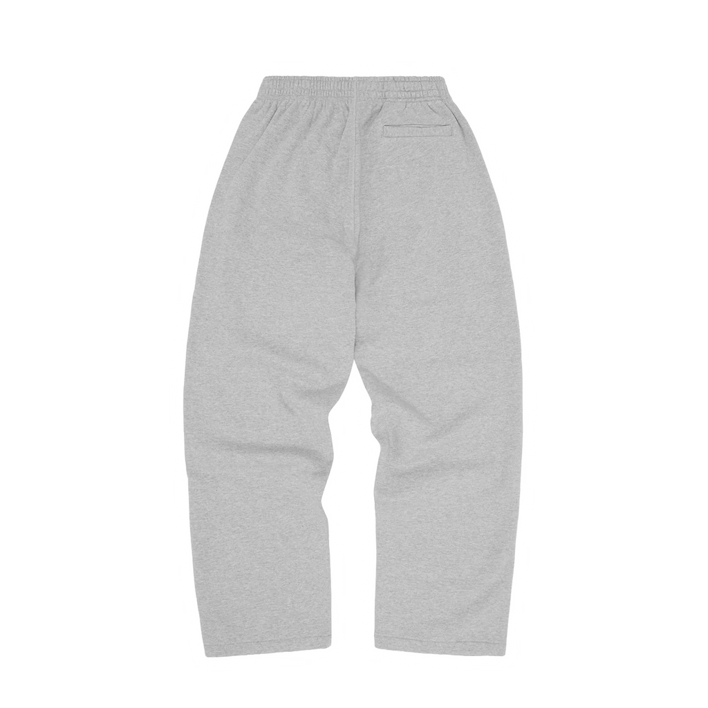 Island Puff Print Open Hem Sweatpant
