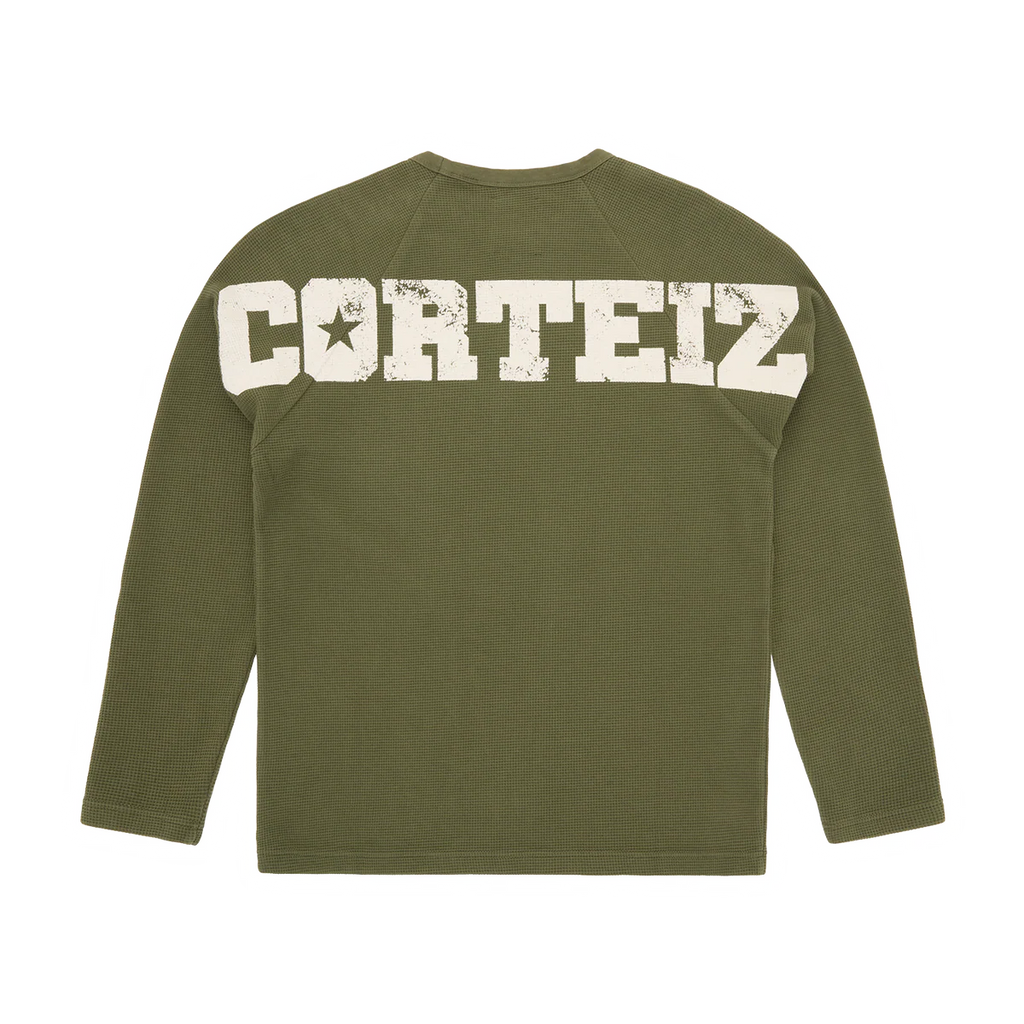 Corteiz Star Raglan Waffle