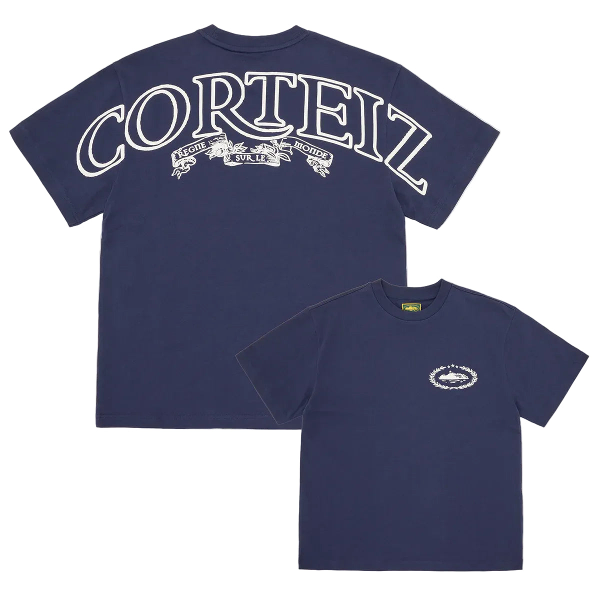 Corteiz Royale Heavyweight Tee Navy