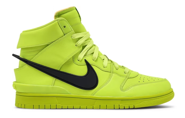 Nike Dunk High AMBUSH Flash Lime