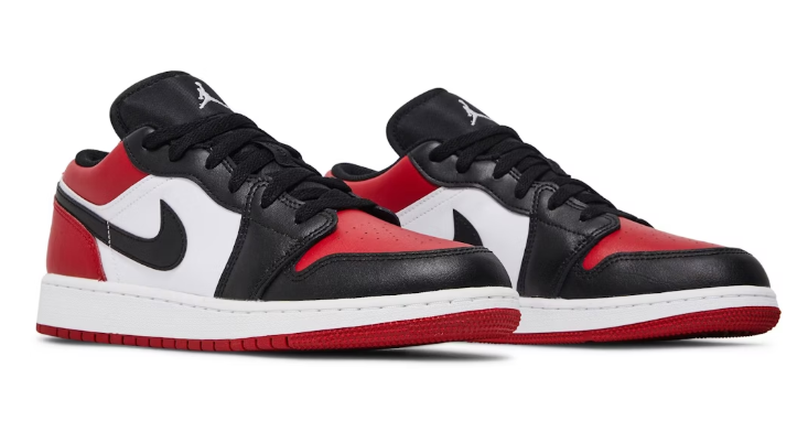Nike Air Jordan 1 Low Bred Toe GS