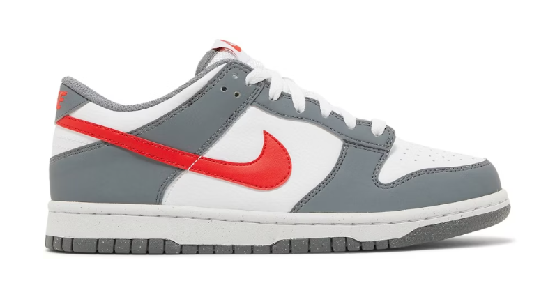 Nike Dunk Low Next Nature Smoke Grey Light Crimson (GS)
