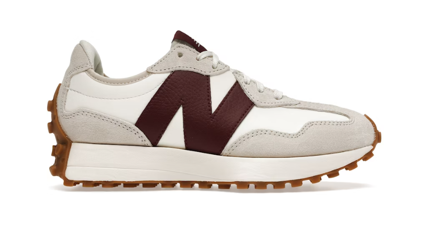 New Balance 327 Moonbeam Burgundy