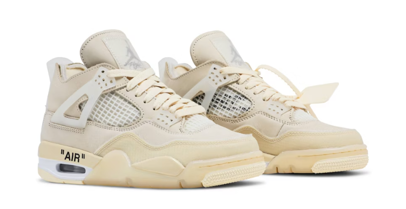 Air Jordan 4 Retro x Offwhite Sail (WMNS)