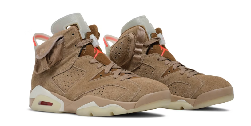 Air Jordan 6 x Travis Scott British Khaki