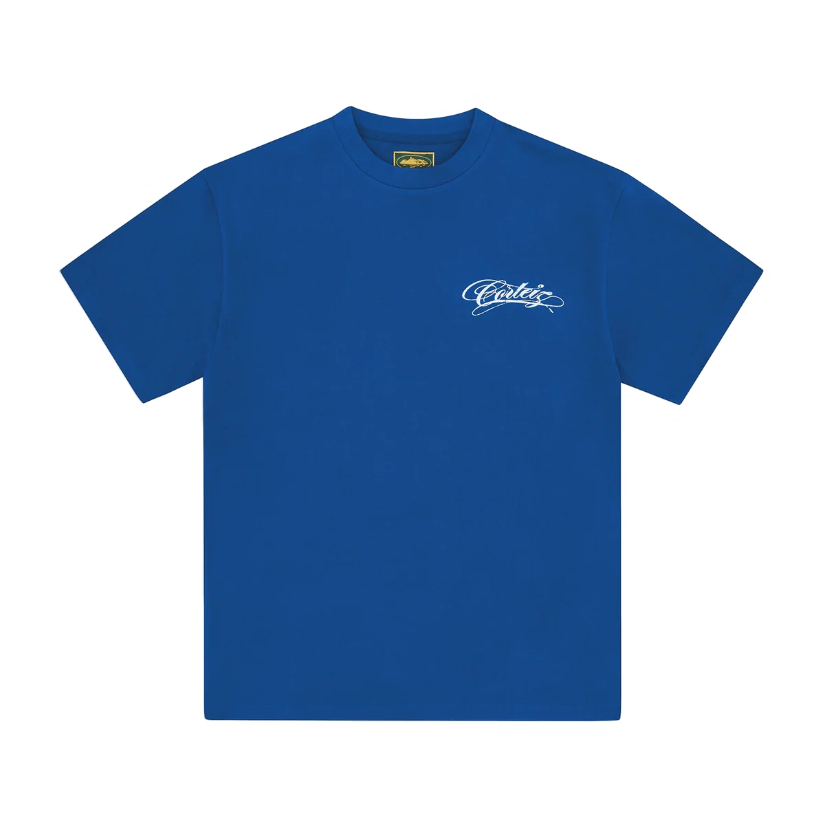 Corteiz WRITE-OFF HEAVYWEIGHT TEE ROYALE BLUE
