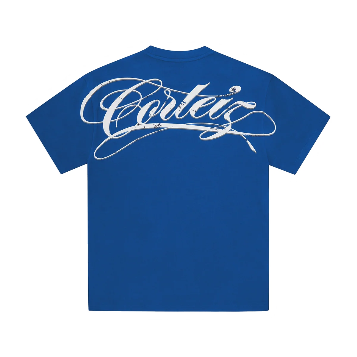 Corteiz WRITE-OFF HEAVYWEIGHT TEE ROYALE BLUE