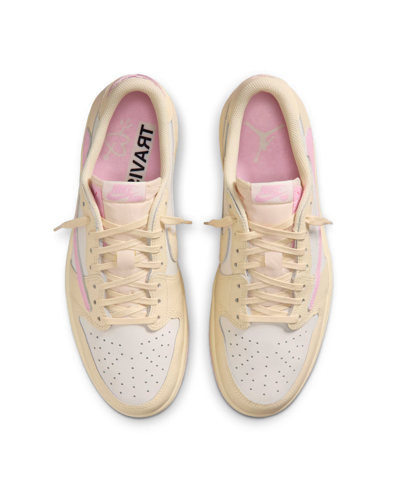 Aj1 Low Travis Scott Shy Pink