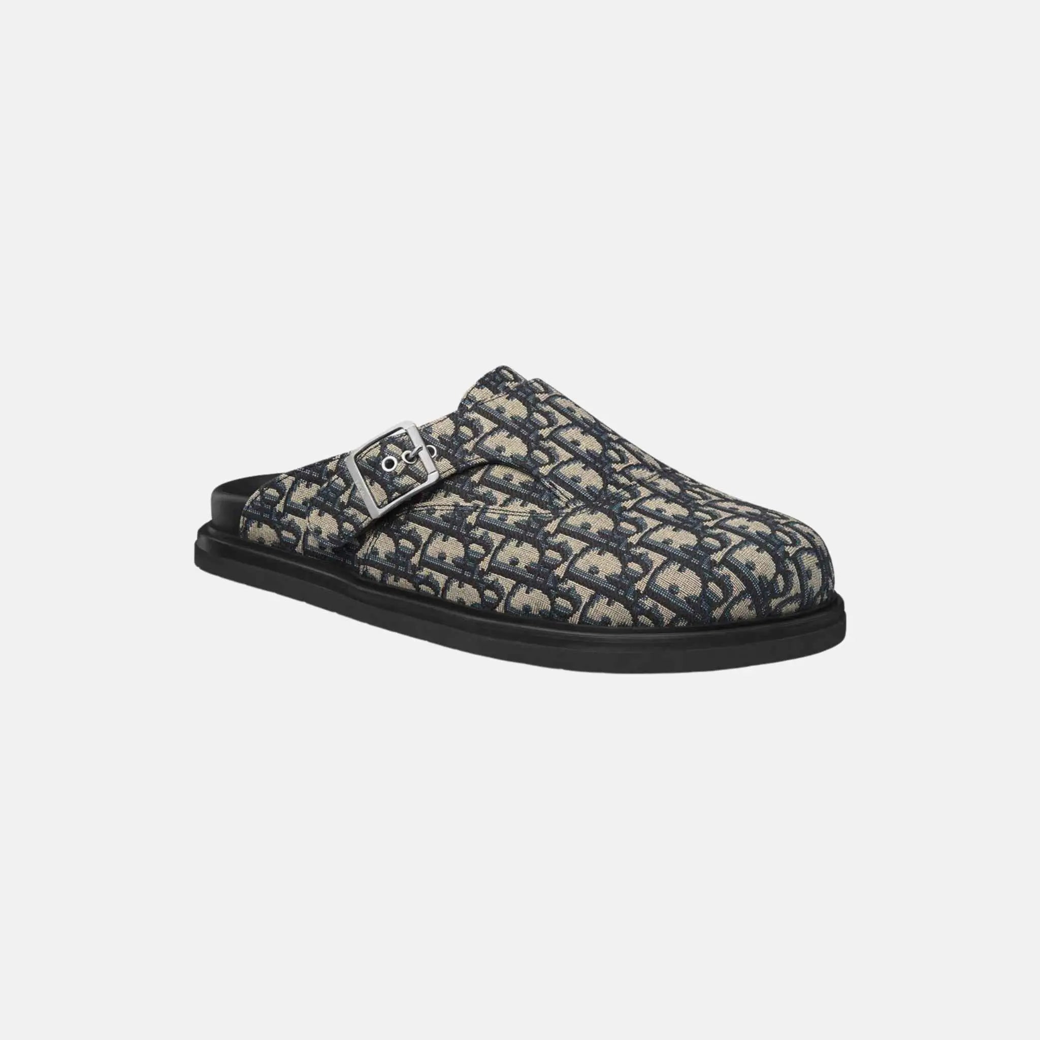 Dior Oblique Jacquard Mule Slide Sandal