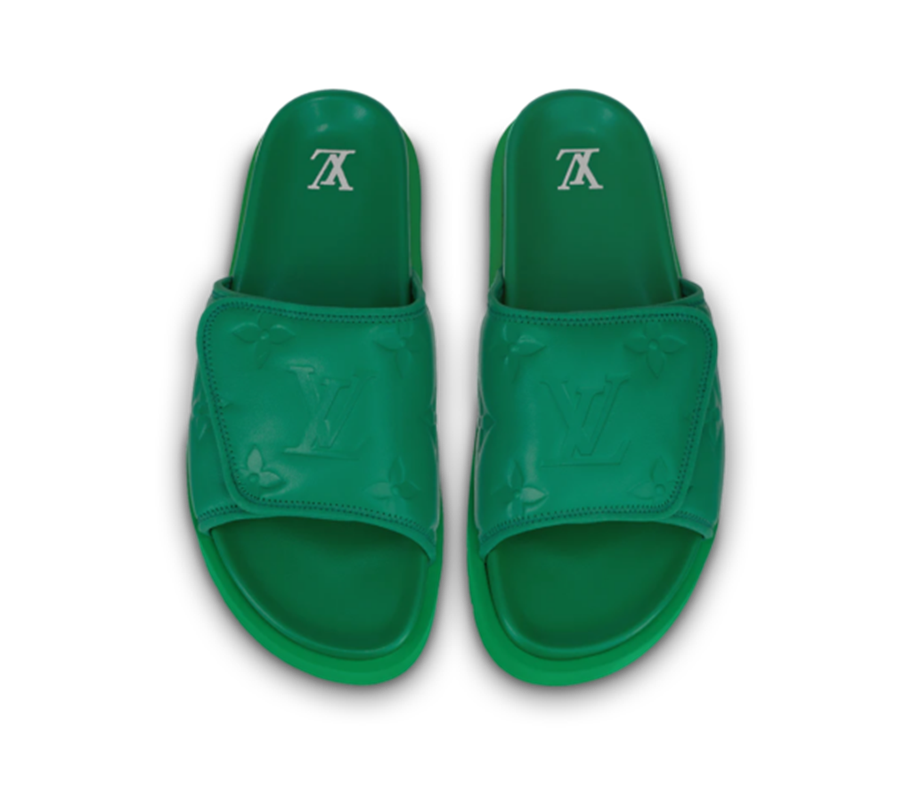LV Miami Mule Puff Leather