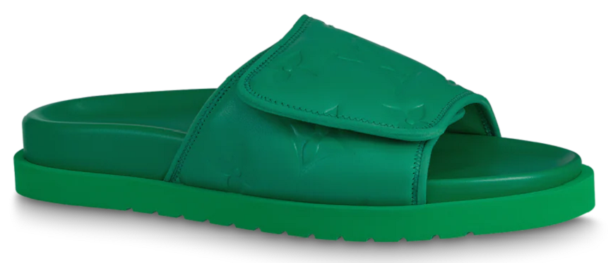 LV Miami Mule Puff Leather