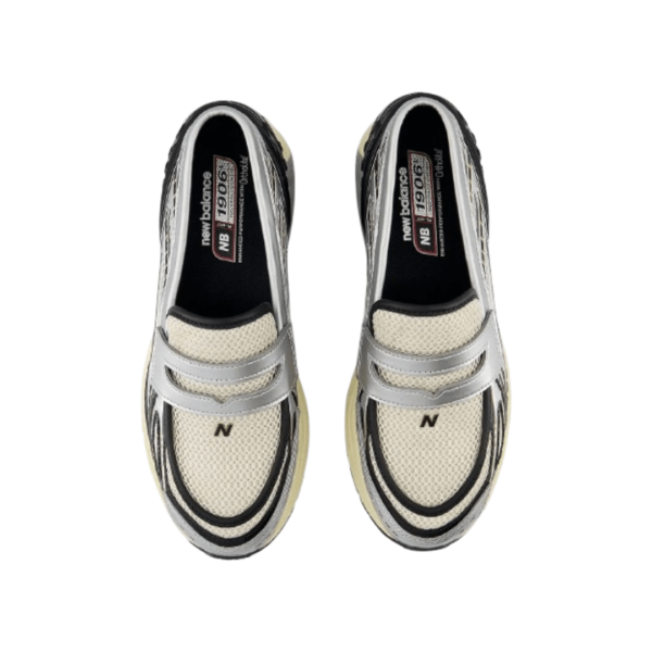 New Balance 1906L Silver Metallic Cream - Image 2